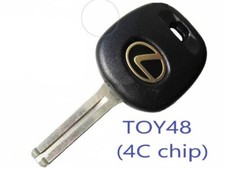 Lexus Toy48 Tr48pht Transponder Key Short Es Gs Is Ls Rx 99-03 Top Quality Lexus Toy48 Tr48pht Transponder Key Short Es Gs Is Ls Rx 99-03 Top Quality