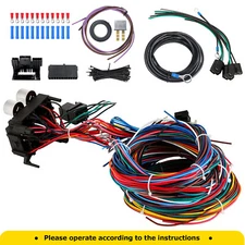 For Circuit EZ Wiring Harness Hot Rod with 12 Color Wires