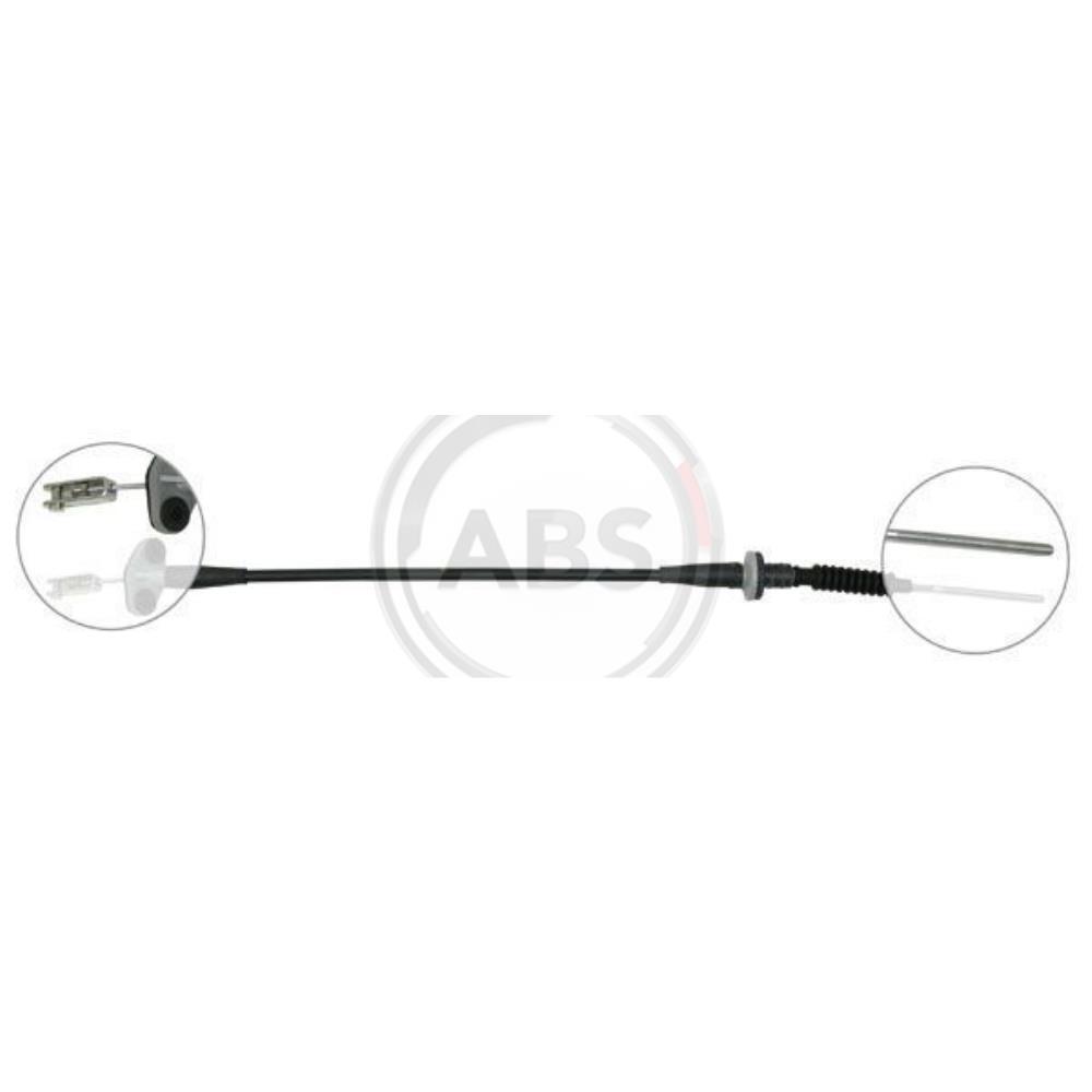 A.B.S. Clutch cable clutch rope front for Opel Agila (A) Suzuki wagon