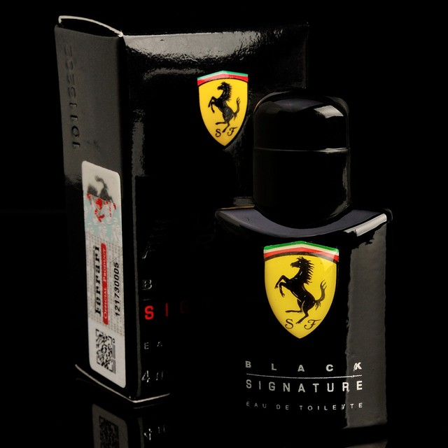 Ferrari black signature