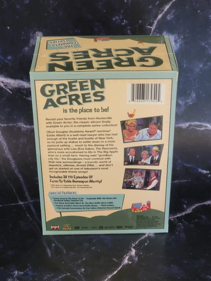Green Acres: The Complete Series Seasons 1-6 (DVD 24-Disc Box Set) New & Sealed - Image 3 of 3