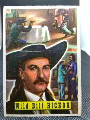 1956 Topps RoundUp #1 Wild Bill Hickok NM