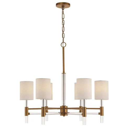 Uttermost Welkin 6 Light Modern Chandelier - Picture 6 of 6