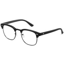 Blue Light Blocking Glasses for Men and Women, Anti Eyestrain Vintage