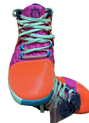 Nike LeBron Witness 8 Basketball Shoes Mens 7 Orange Pink FB2239-800 Mid Top NIKE LEBRON WITNESS VIII 8 FB2239-800 Total Orange/Laser  main image 3