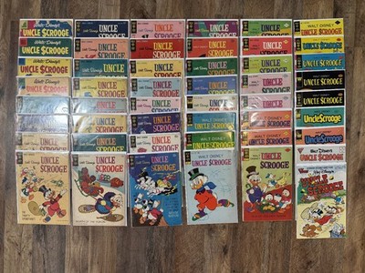 Uncle Scrooge Comics - Low Grades (Mostly Gold and Silver Age)