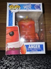 Funko Pop! Vinyl: Inside Out Anger Glitter  #136
