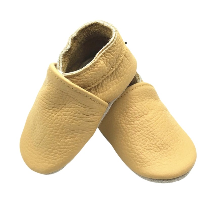 Soft Soles Leather Moccasins Shoes Infant First Walking Crib Shoes