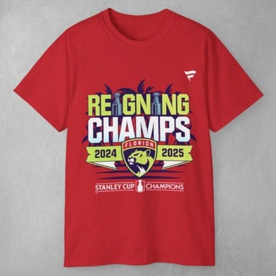 Retro Panthers - Reigning Champs 2025 Unisex Tee S-5XL