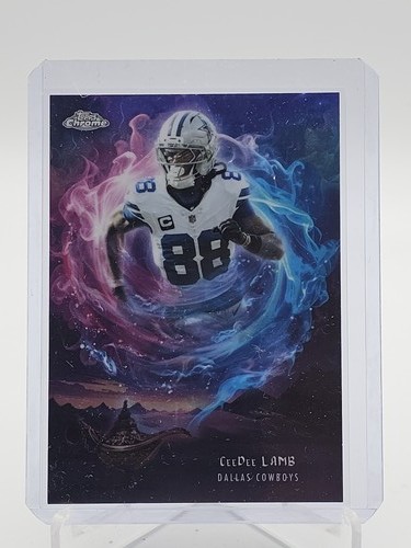 2025 Topps Chrome CeeDee Lamb Base (RAW)