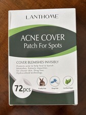 Acne Patches / Hydrocolloid / Invisible / Spot Treatment 72 Patches 1 Box