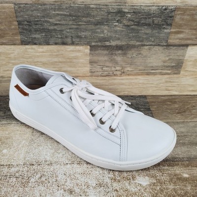 Birkenstock Arran Mens Shoes Sz 11 Narrow White Leather Casual Lace Up