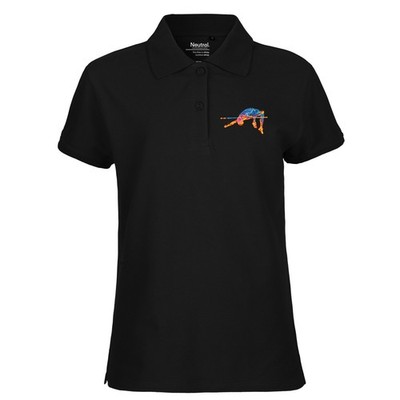 Damen Polo Shirt Leichtathletik Hochsprung Geschenkidee Leichtathletik Geschenk 