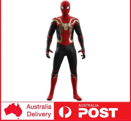 Kids Mens The Iron Spiderman Costume Spider-Man Suit Superhero Cosplay Jumpsuit