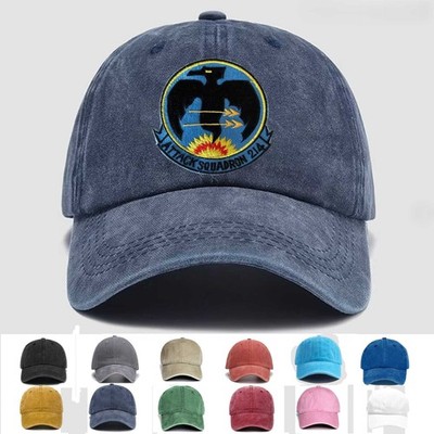 Customized Name Embroidered Us Naval Va-214 Attack Squadron 214, Veteran Cap