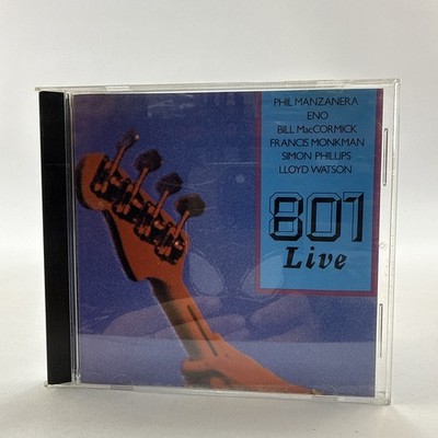 801 Live CD EGCD 26 Phil Manzanera Brian Eno EG Records 1976 Roxy Music