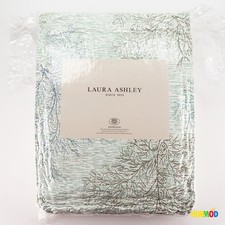 Laura Ashley Saltwater Queen Quilt Set Soft Lightweight Breathable Reversible