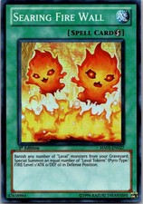 Searing Fire Wall Super Rare Hidden Arsenal 5: Steelswarm Invasion HA05-EN027 NM