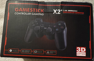 GameStick X2+ Wireless Gamepad Controller, HDMI, 2 Players, TF Slot, EmuELEC