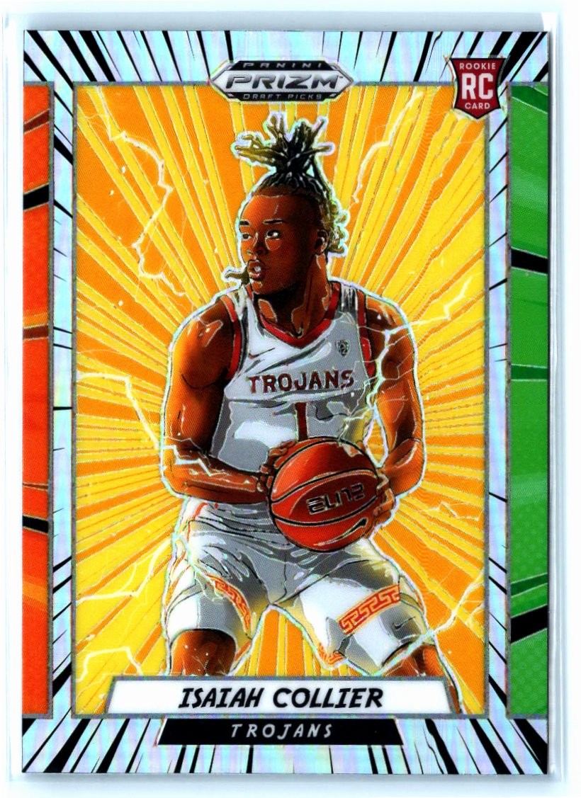 2024 Panini Prizm Draft Picks #2 Isaiah Collier Manga Case Hit