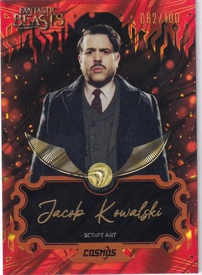 Kakawow Phantom Harry Potter 2025 CHP-SF-30 Jacob Kowalski Script Auto 82/100