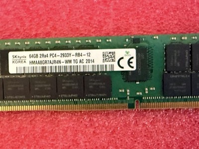 Hynix 64GB(1X64GB) 2RX4 PC4-2933Y DDR4 Server Memory HMAA8GR7AJR4N-WM