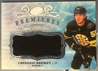 FREDERIC BRUNET 2025-26 UPPER DECK ICE PREMIERES JERSEY SP ROOKIE RC #IPJ-FB