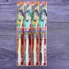4 LOT Colgate Navigator Cleaning Tip Flexible Full Toothbrush SOFT MEDIUM 87 86
