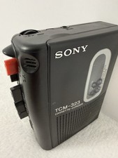 Sony TCM-323 Cassette Recorder Tape Player Voice Recorder - see descriptiion