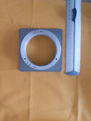 Halterahmen 81mm für Objektiv, am Rahmen befestigt 11,5x11,5cm