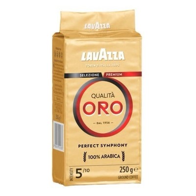 2-Pack Lavazza Qualità Oro Perfect Symphony 100% Arabica Ground Coffee 250g