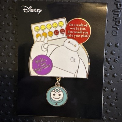 Japan Baymax Pain Scale Rate Health Doctor Nurse Big Hero 6 Day Disney Pin 2024