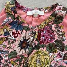 LOFT Petites Pink Floral Sleeveless Shift Dress XSP New With Tags