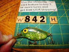 W0842 H GLITTER GLITTER FLUID FILLED FISHING LURE