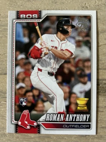 2026 Topps Series 1 Roman Anthony Rookie Card Red Sox #189