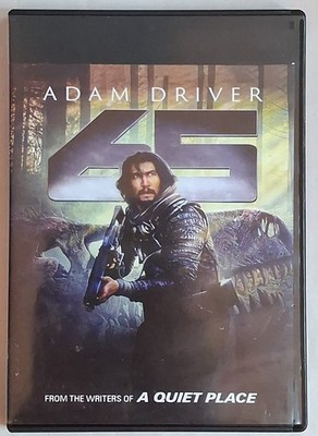 65 Adam Driver 2023 DVD Sony Pictures Former Library Copy Tested Excellent 