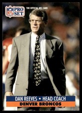 1991 Pro Set Dan Reeves Denver Broncos #144