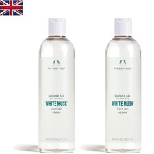 Image of Pack of 2 White Musk Shower Gel 400ml - Sensual  & Cruelty-Free Body Wash