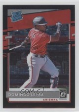 2020 Panini Donruss Optic Rated Rookies Black Stars Prizm /125 Domingo Leyba uk2