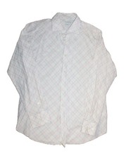 Banana Republic Men's Casual Button-Down Shirt Medium Cotton Plaid