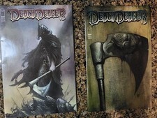 Image Comics Frank Frazetta's Death Dealer #1 & #2 Cover B Variant