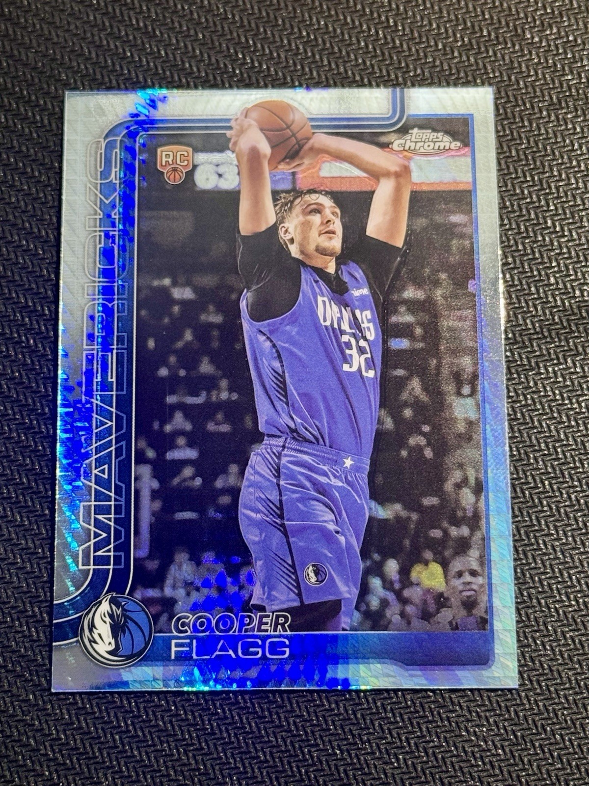 2025-26 Topps Chrome-Cooper Flagg Prism Refractor RC #251