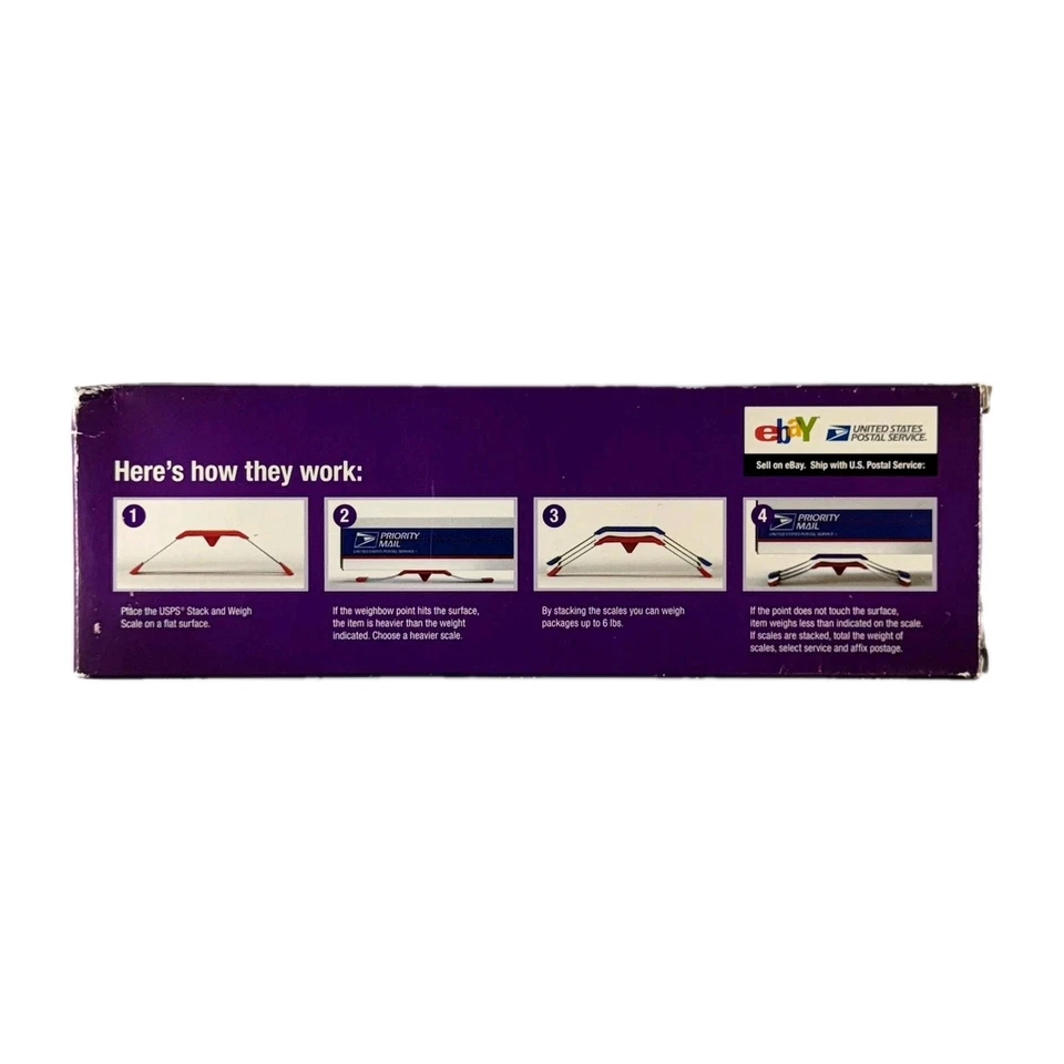 USPS Stack and Weigh Scales Affordable Economical Budget Starter Kit 1-6 LBS - Image 3 of 4