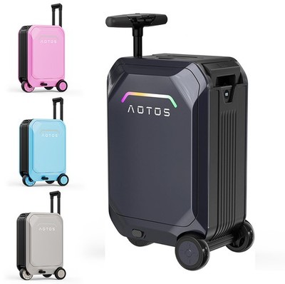 Smart Ridable Electric Suitcase 31L Travel Riding Luggage Scooter