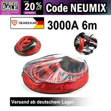 6m 50mm² 3000Amp Starthilfekabel Überbrückungskabel LKW PKW KFZ Starterkabel Set