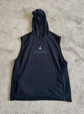 Jordan Brand Dri-FIT Sport Men's Fleece SleevelessUCLA Bruins Hoodie Size XL