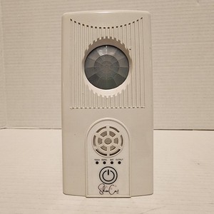 ShooCat Ultrasonic Cat Trainer White with Power Adapter TESTED WORKS