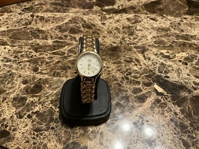 Timex Gold-tone Indiglo Women s Watch [new Battery] Quartz 7  