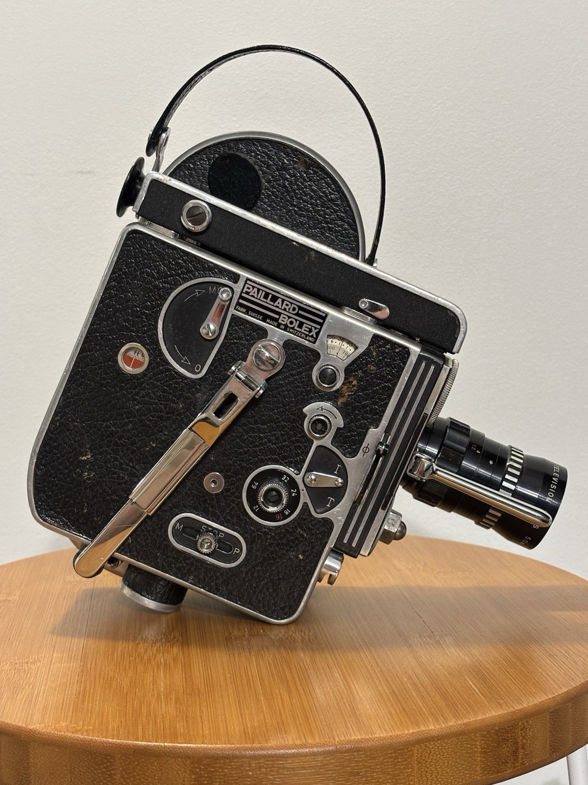 Paillard Bolex H16 Reflex 16mm Cine Film Camera & 50mm f/1.8