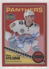 2019 O-Pee-Chee Platinum Retro Rookie Rainbow Red Riley Stillman #R-58 Auto fd4